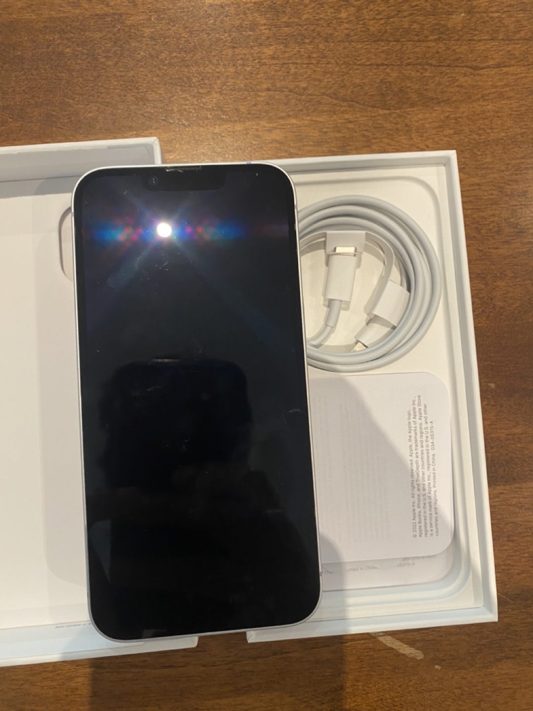 New Apple iPhone 14 128GB Purple - Box Included! - photo 3