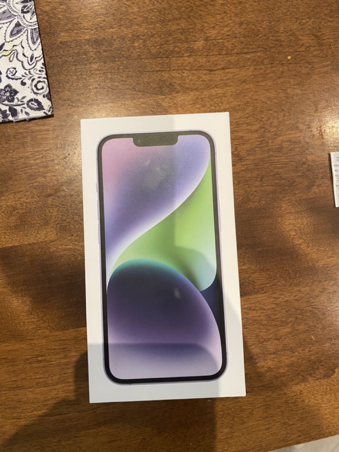 New Apple iPhone 14 128GB Purple - Box Included! - photo 2