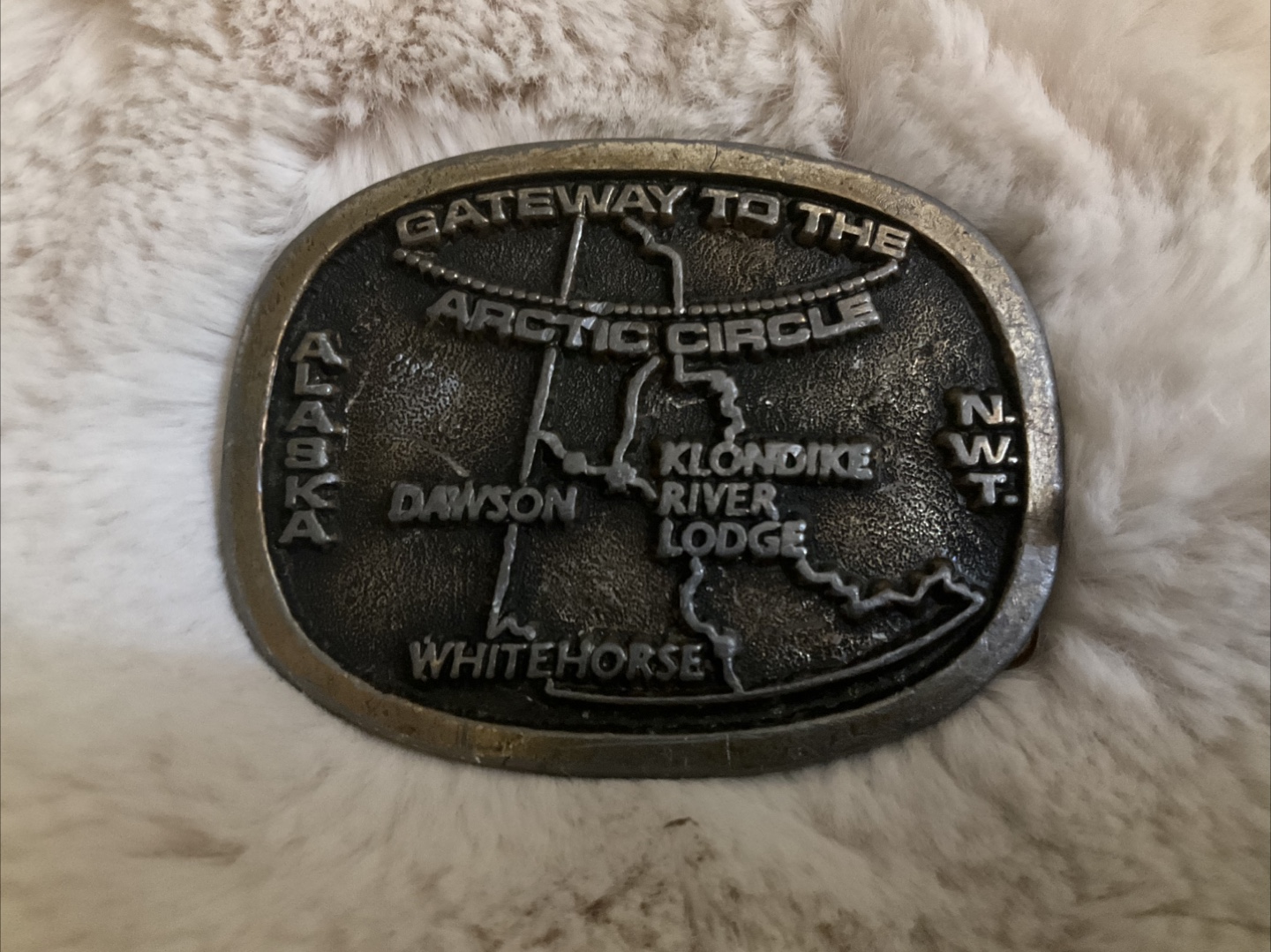 Gateway to the Arctic Circle Belt Buckle