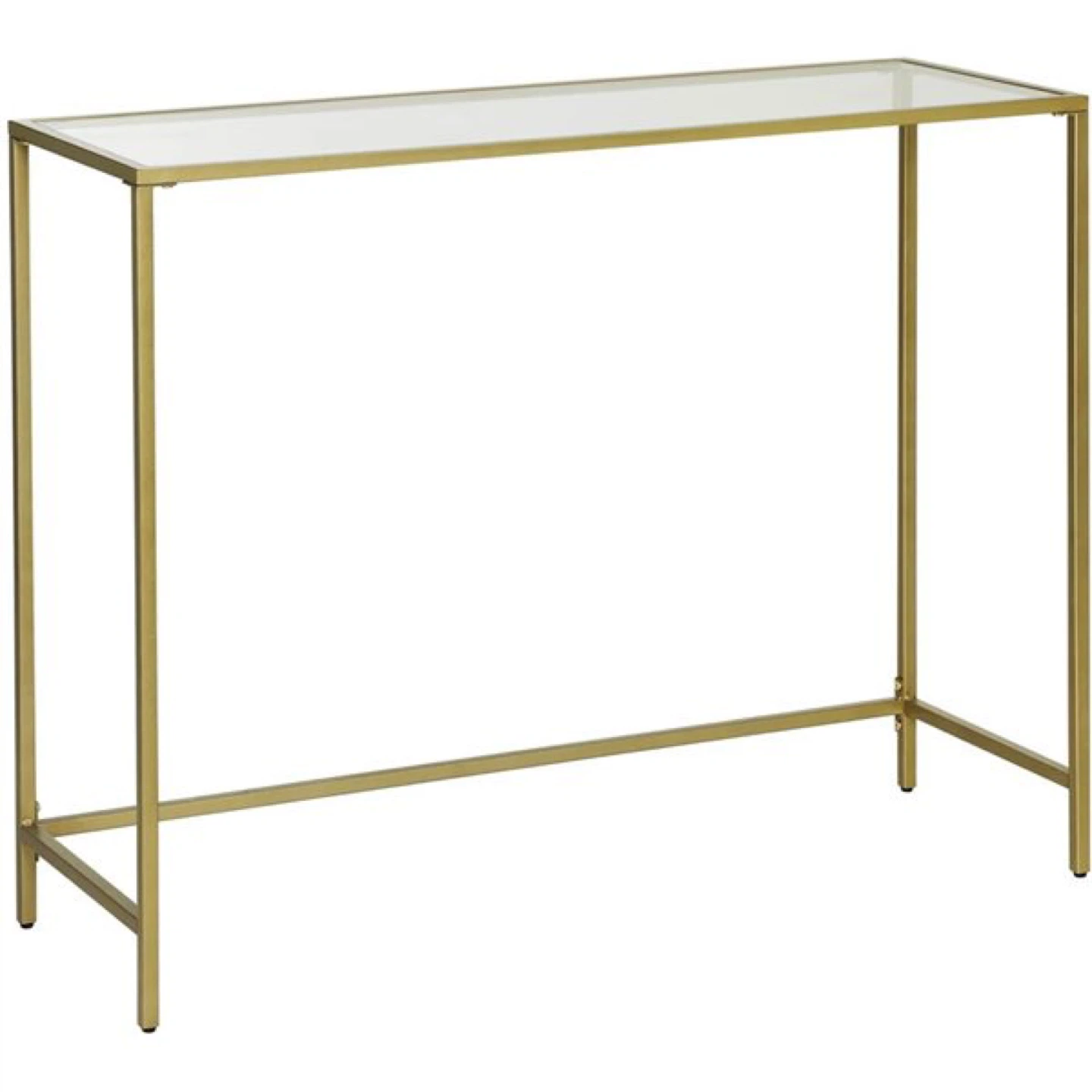 Gold Console Table