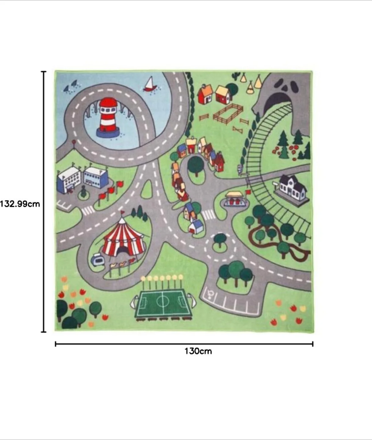 Ikea Stadsdel Kids Rug image indicator(4)