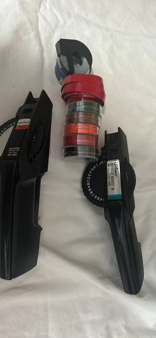 VTG Dymo Office Mate II & Dymo 1540 Label Makers image indicator(3)