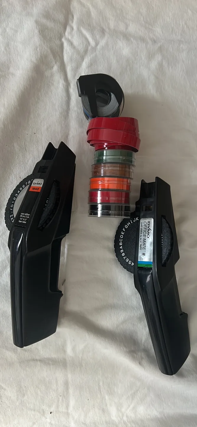 VTG Dymo Office Mate II & Dymo 1540 Label Makers image indicator(5)
