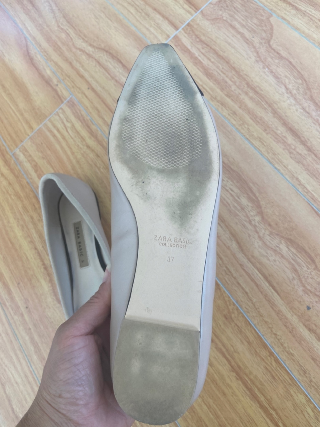 Zara Basic Ballet Flats - Size 37 - photo 2