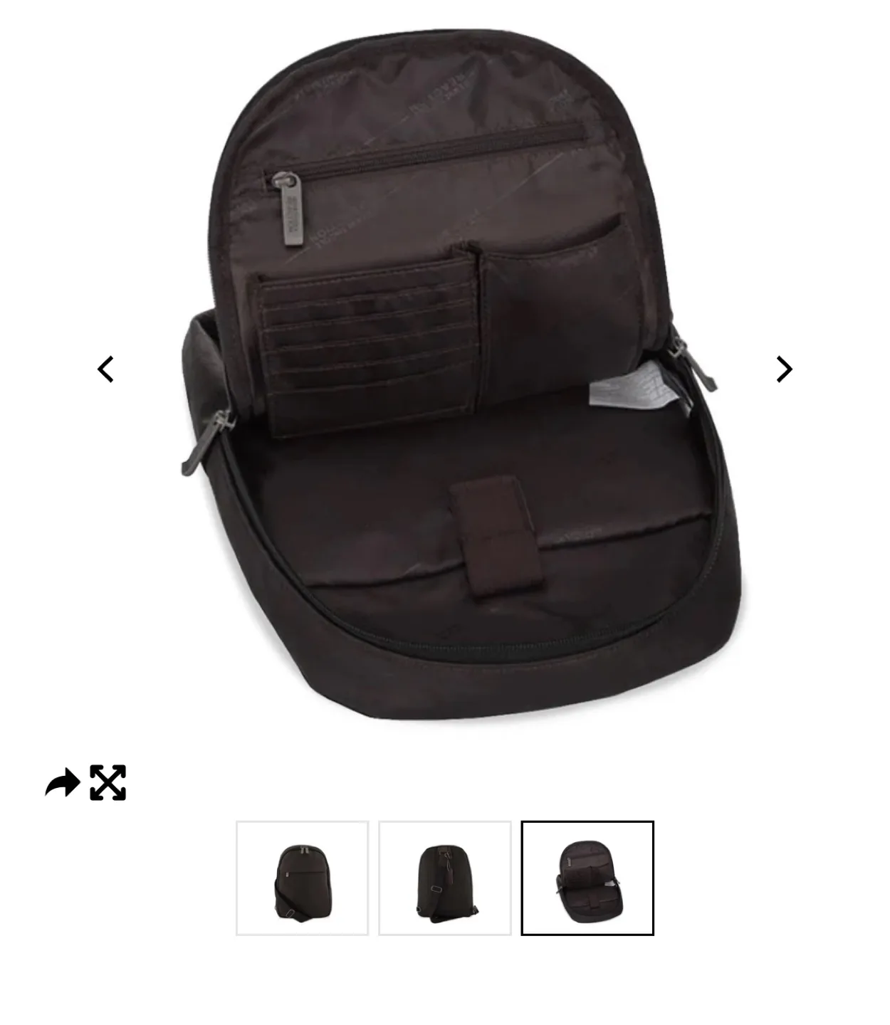 Kenneth Cole Reaction Leather Backpack image indicator(2)