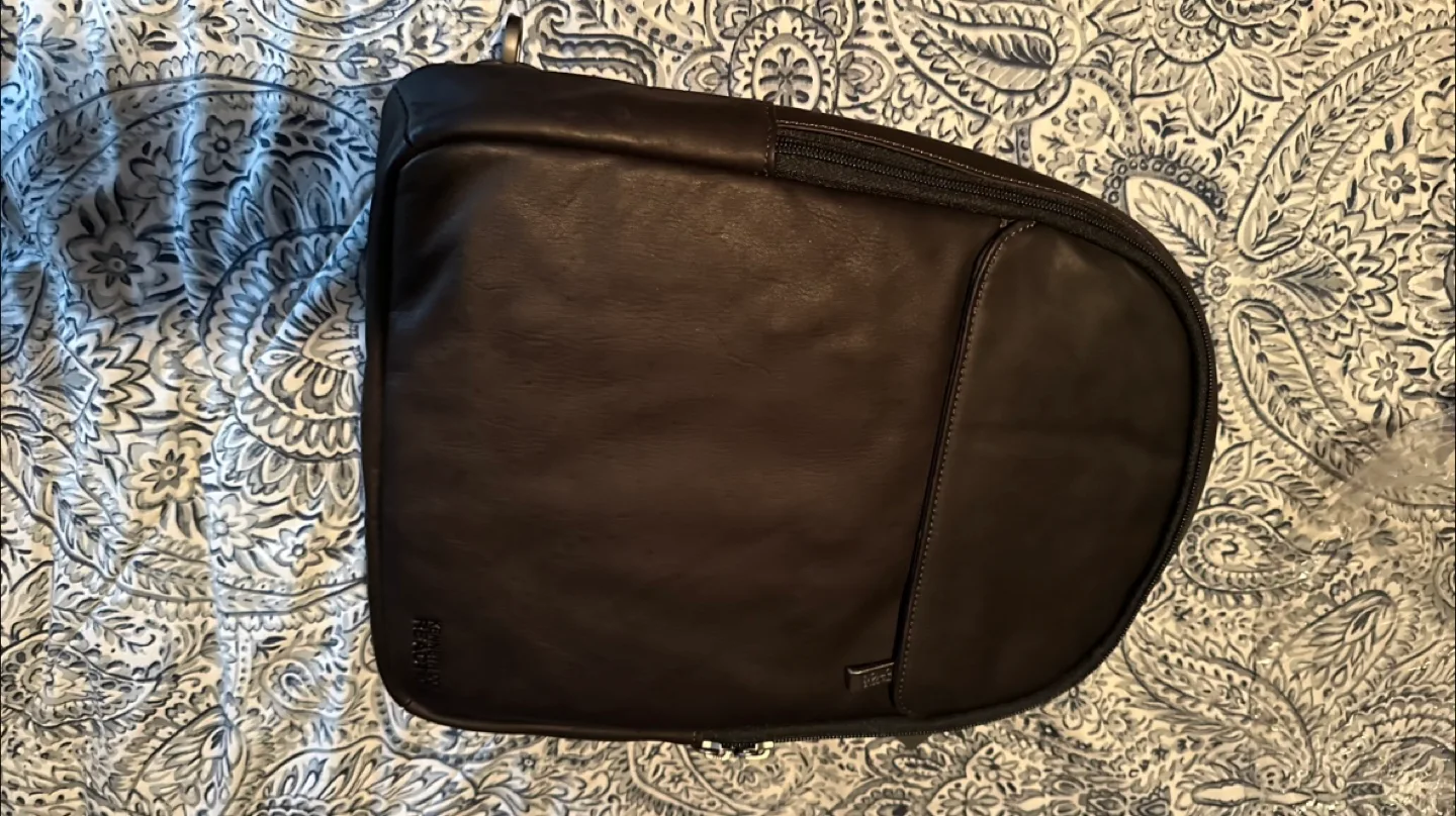 Kenneth Cole Reaction Leather Backpack image indicator(4)