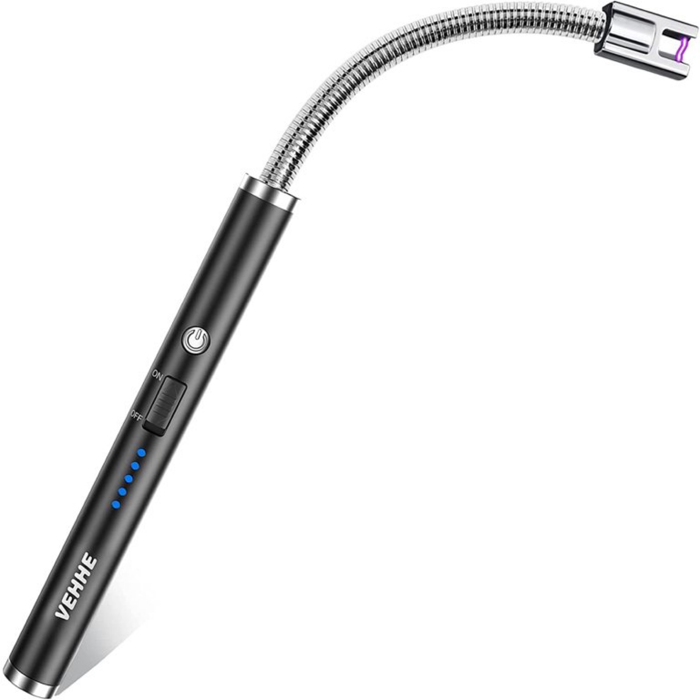 Candle Lighter, Electric Rechargeable Lighter w/ LED Battery