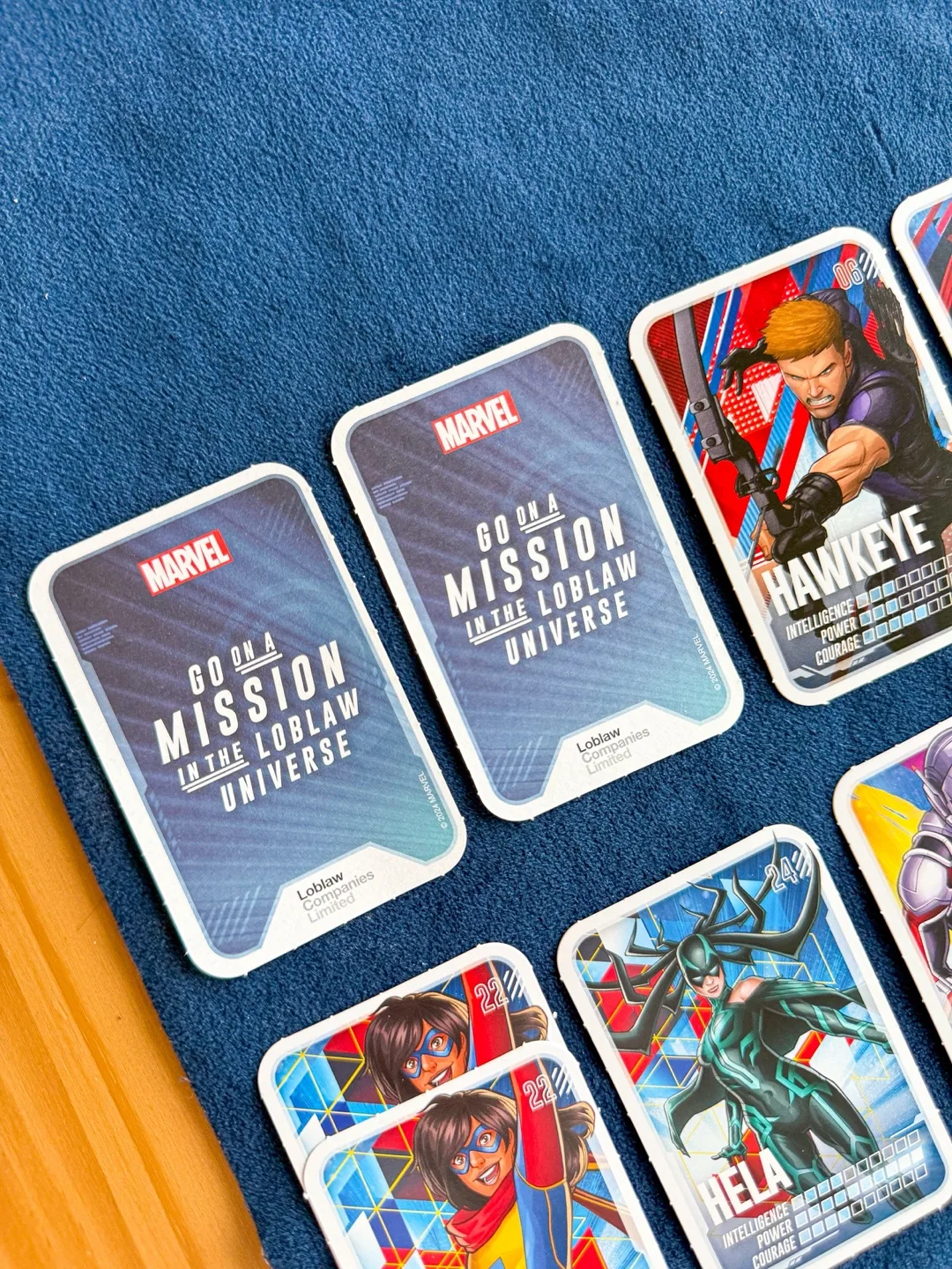 Marvel Superhero Loblaw Trading Cards image indicator(7)