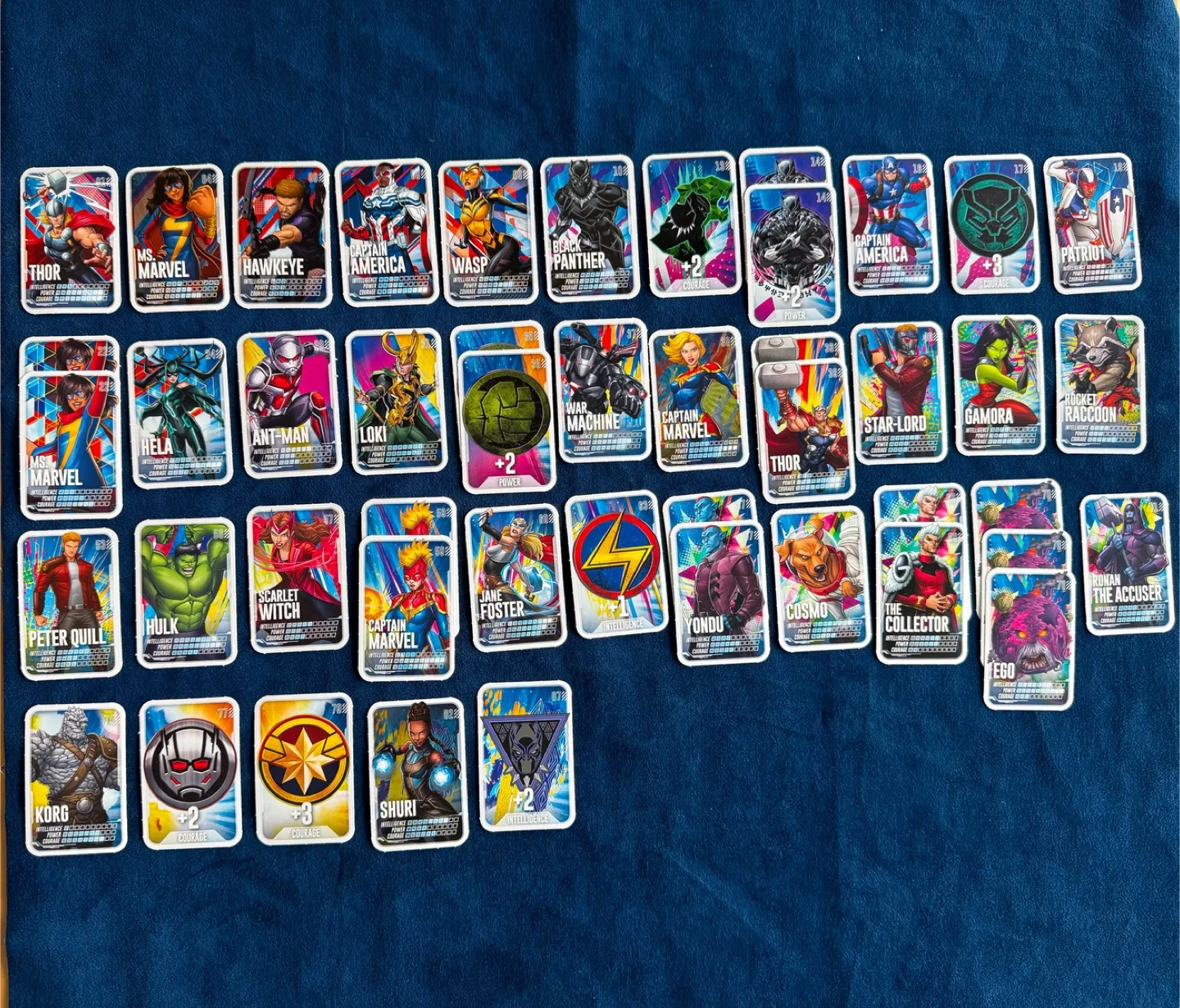 Marvel Superhero Loblaw Trading Cards image indicator(9)