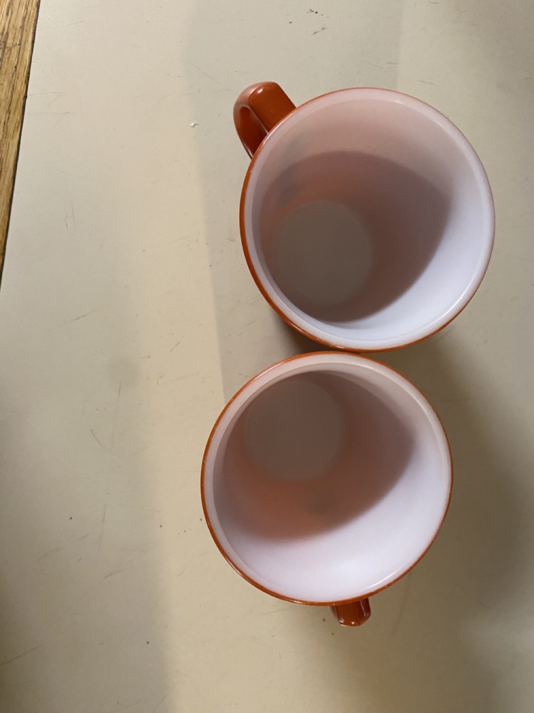Pyrex Orange Mugs (Set of 2) - photo 2