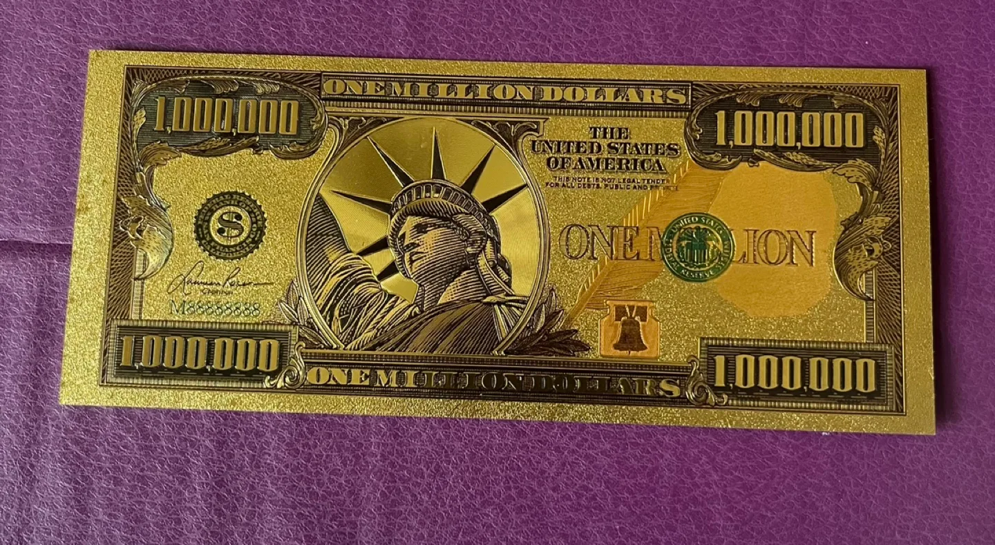 One Million Dollar Novelty Bill thumbnail