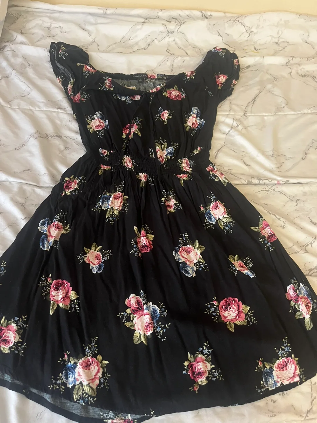 Kendall & Kylie Floral Dress thumbnail