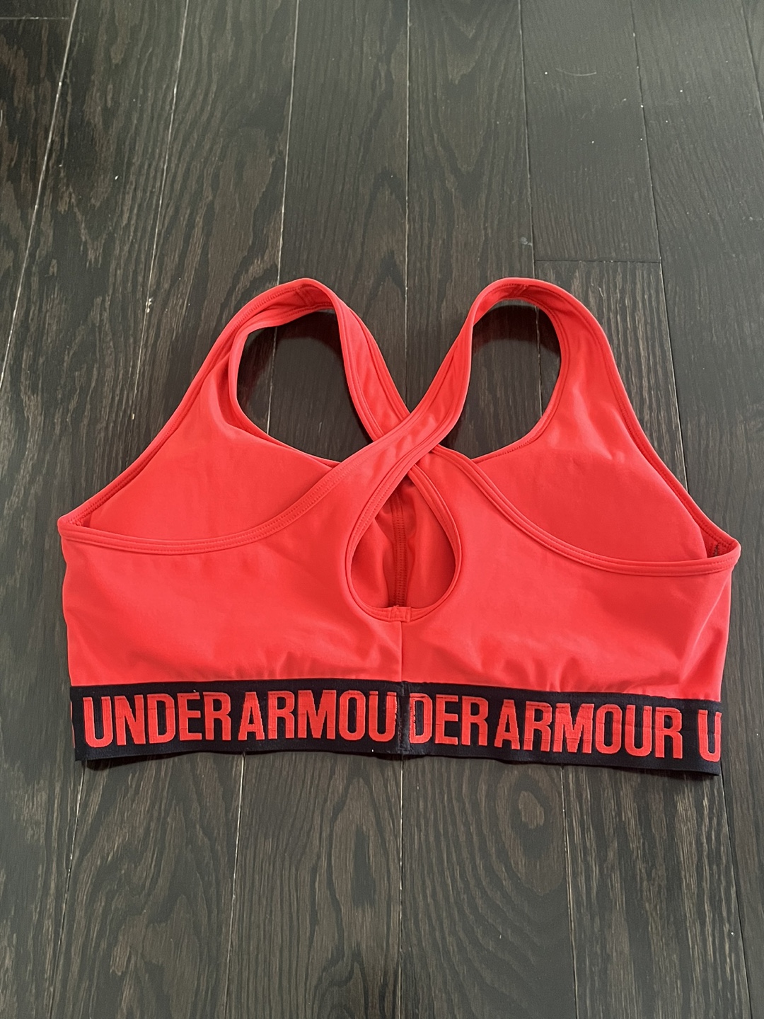 Under Armour Women's Red Sports Bra sz L - photo 2