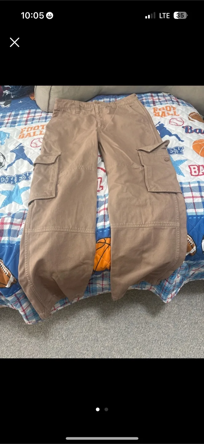 Tan Cargo Pants thumbnail