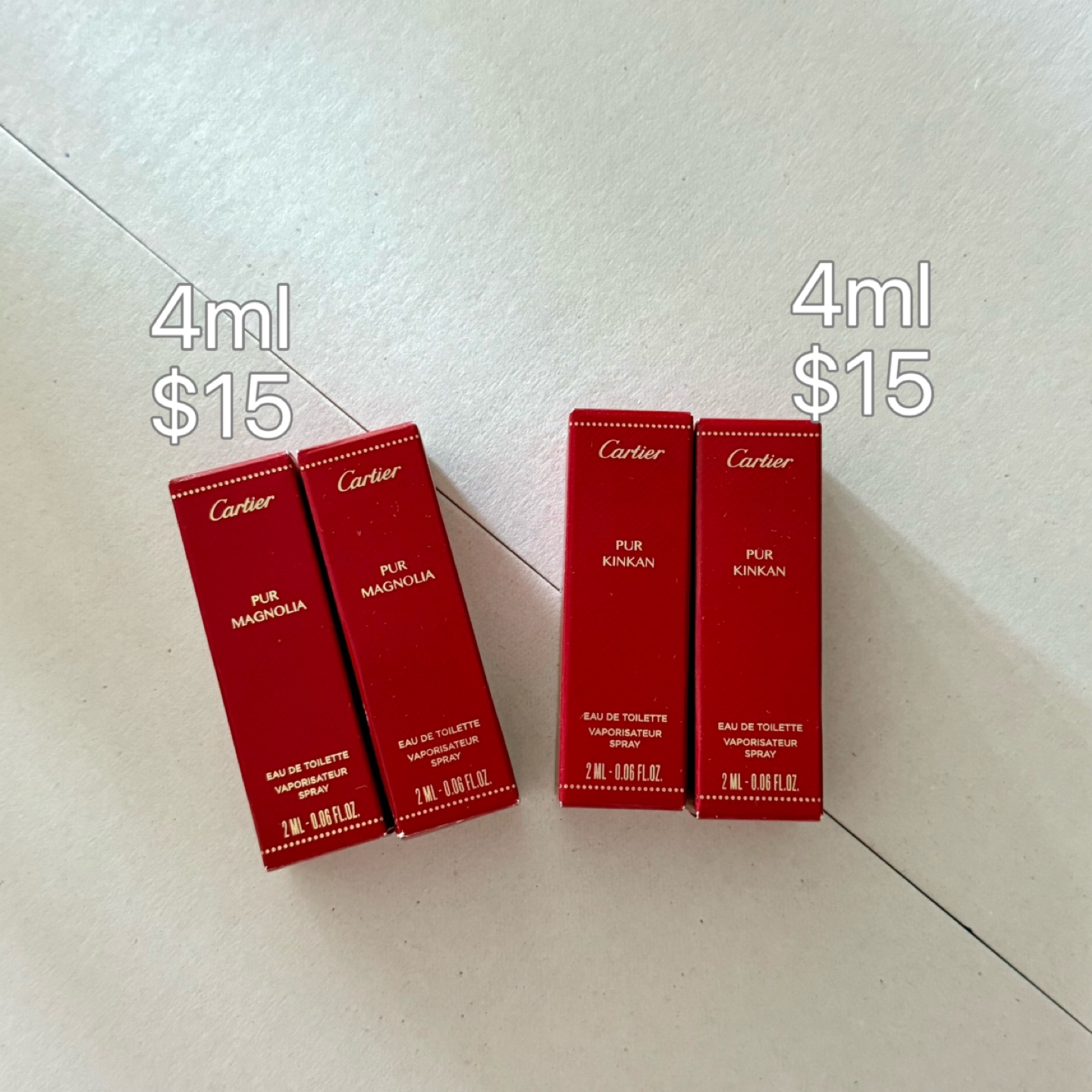 Designer Perfume Samples - Gucci, Hermes, Cartier & More! - photo 4