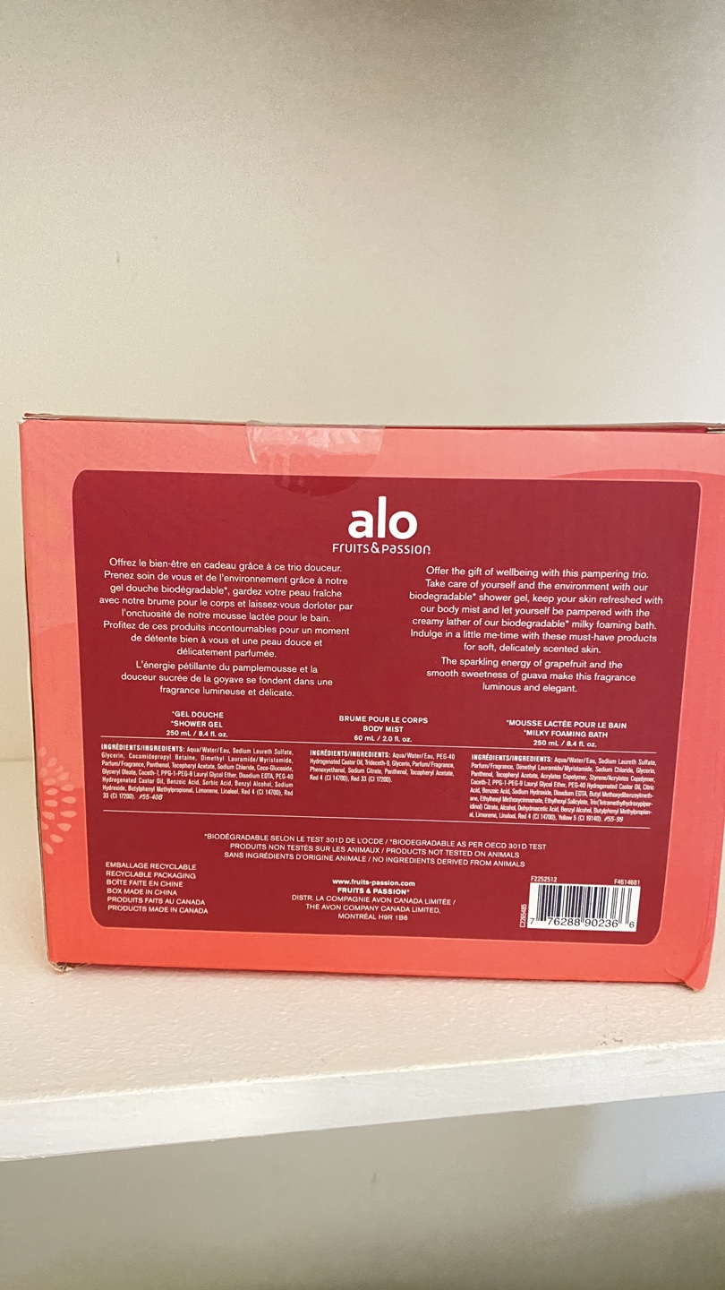 Alo Fruits & Passion Pamper Trio Gift Set - photo 3