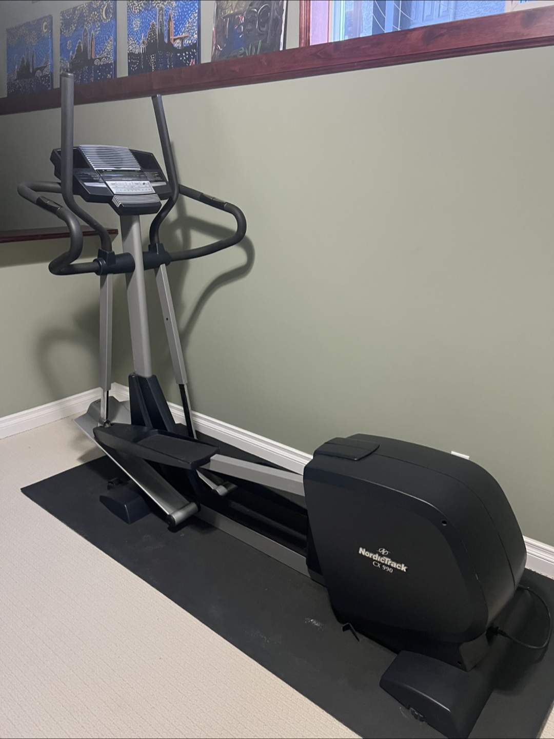 NordicTrack elliptical model CX990 - photo 5