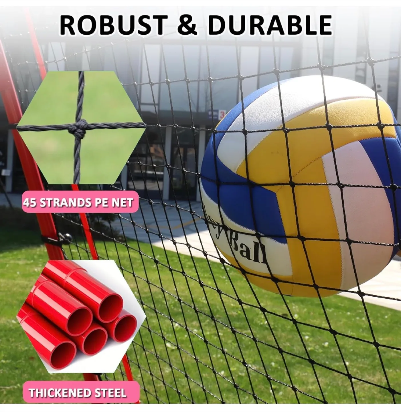 Volleyball Rebounder Net - Train Anywhere! image indicator(5)