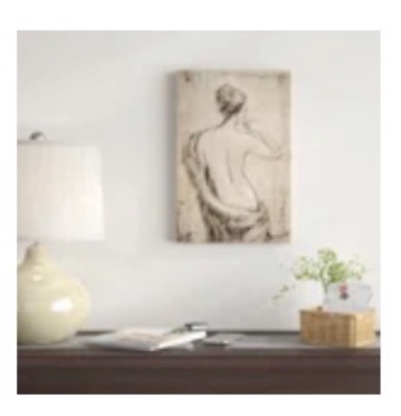 'Neutral Nude Study Il' Painting... By Three Posts