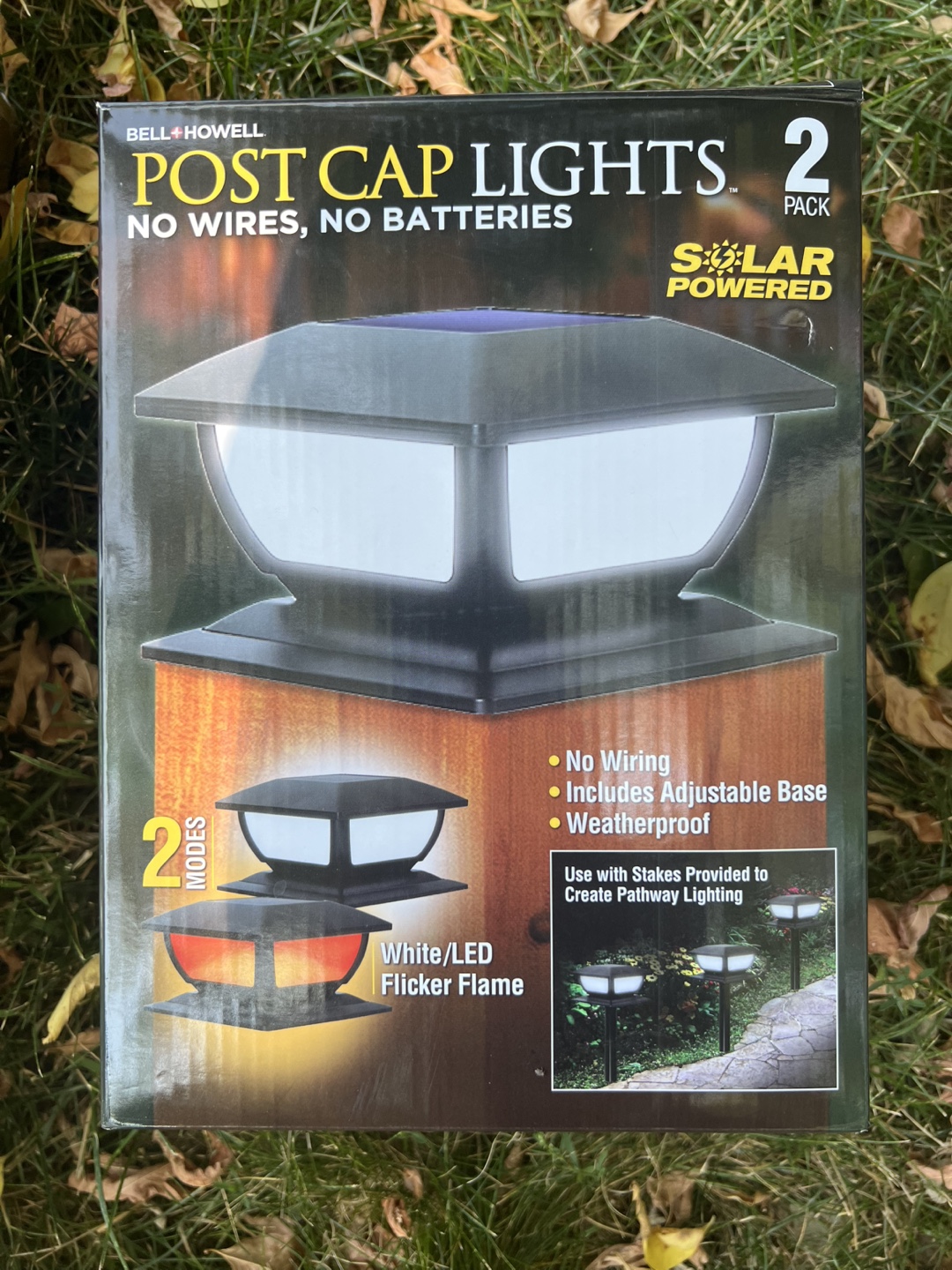 Solar Post Cap Lights (2)
