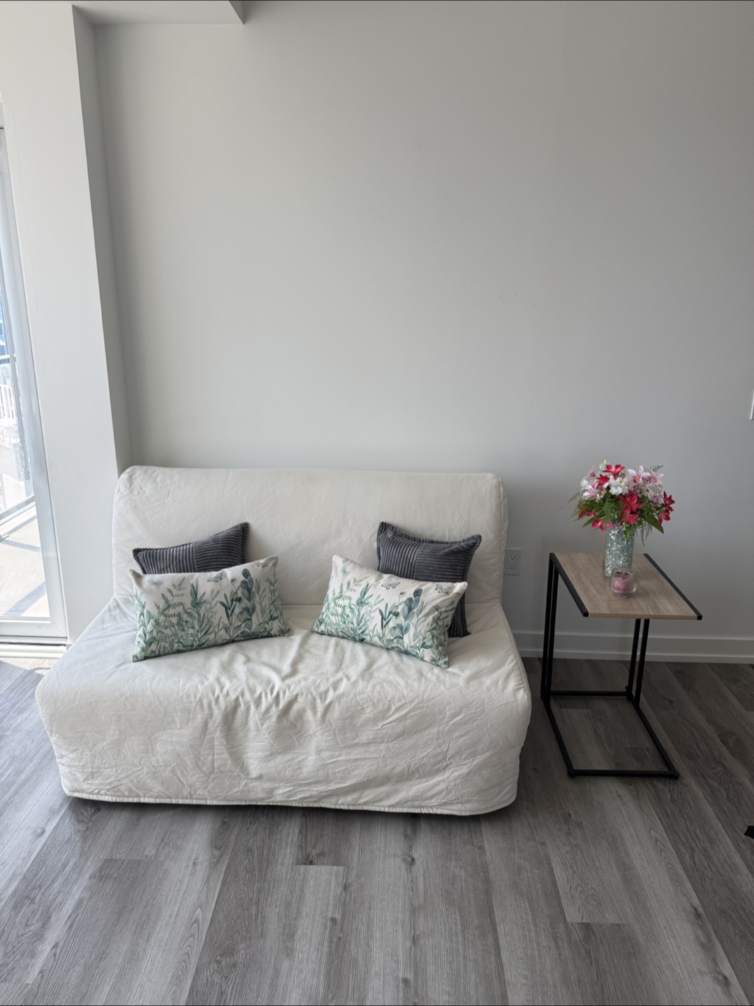 Sofa Bed - White Cover