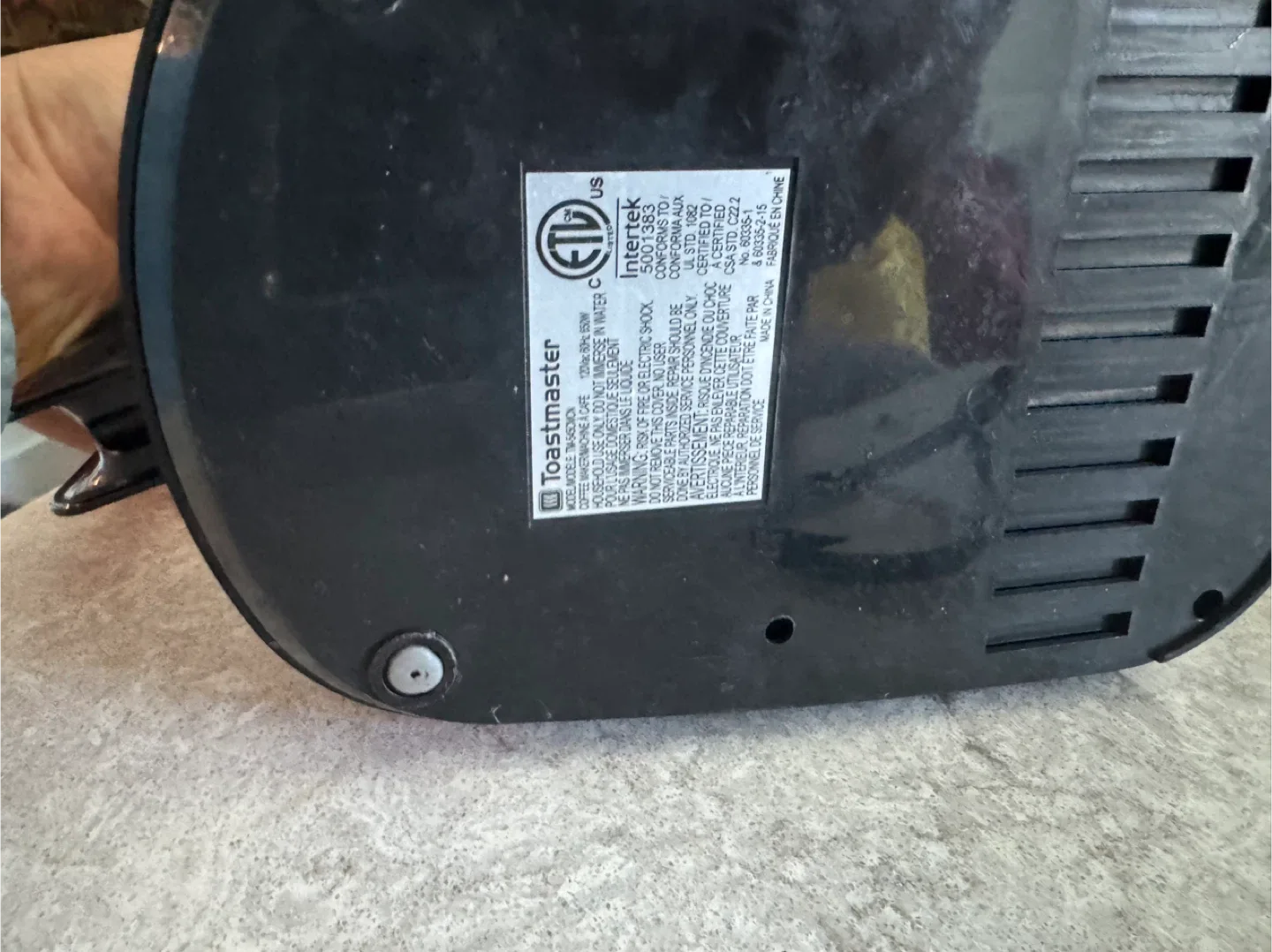 Toastmaster Coffee Maker image indicator(2)