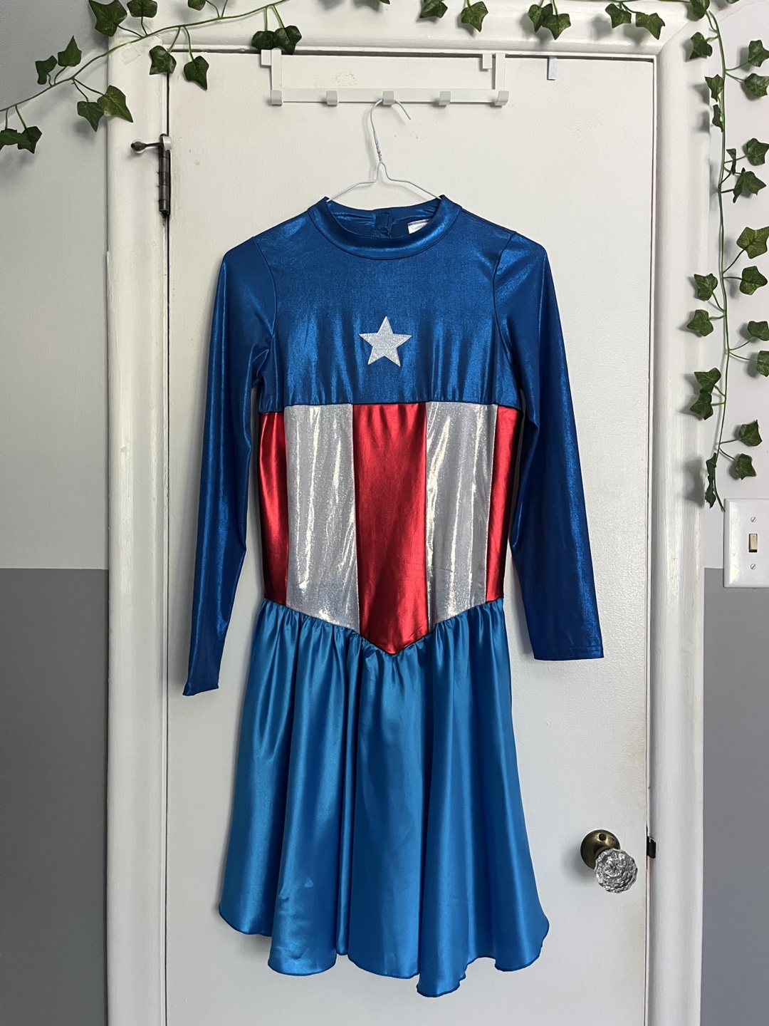 Captain America Girl’s Halloween Costume