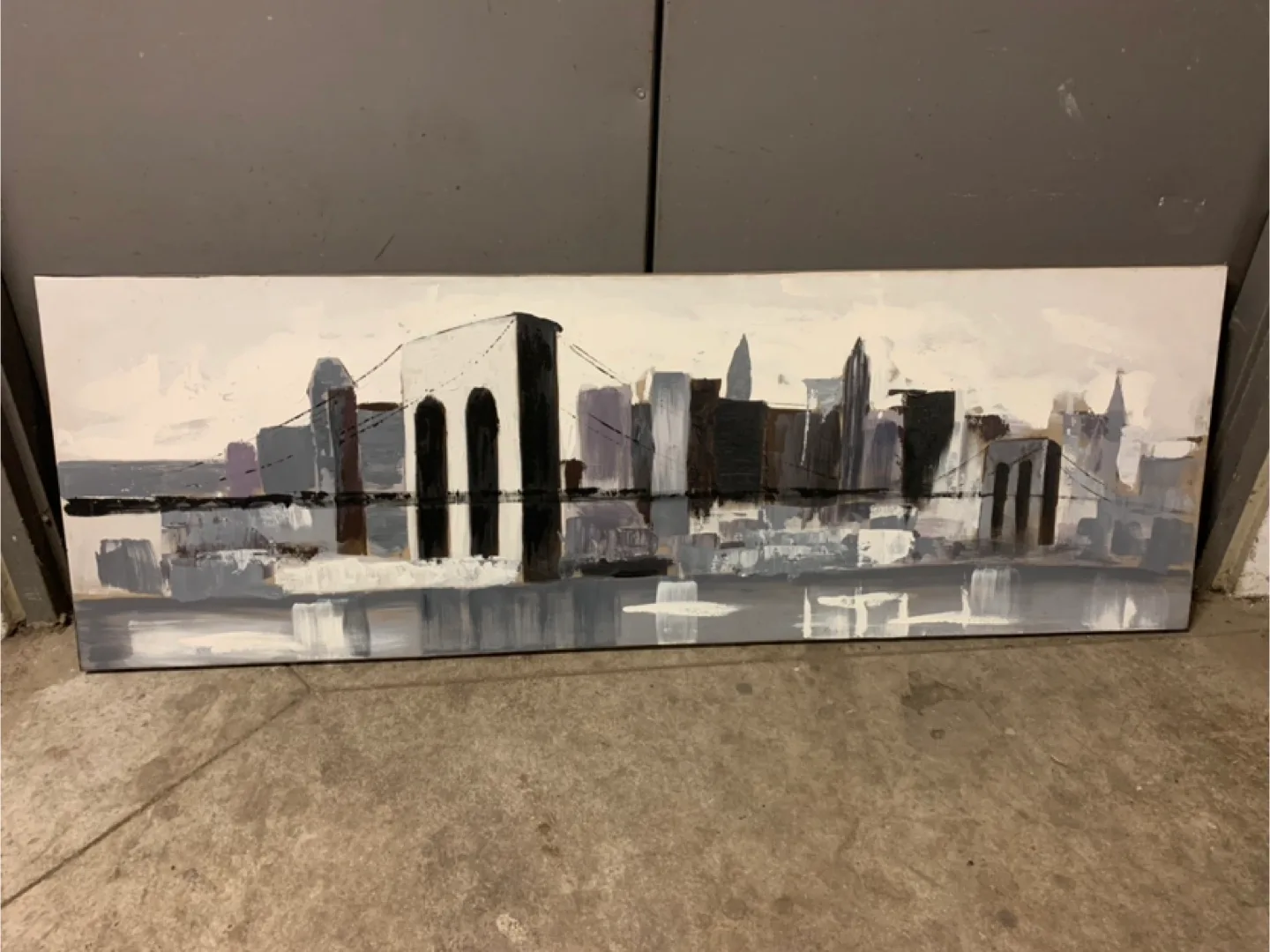 City Skyline Painting thumbnail
