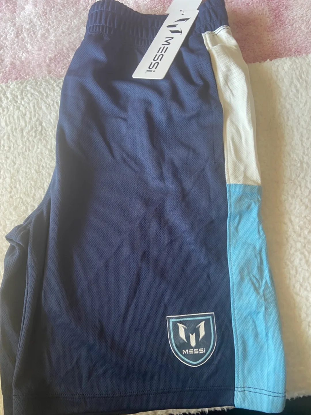 Messi Soccer Shorts - Size xl/ 14/16 thumbnail