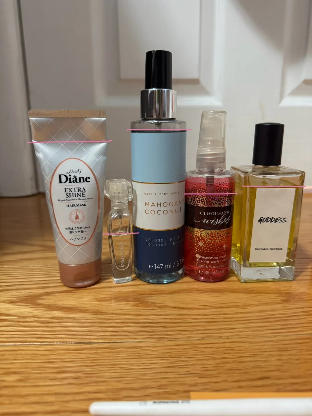 Perfume, lip, hair, glasses cleaners thumbnail