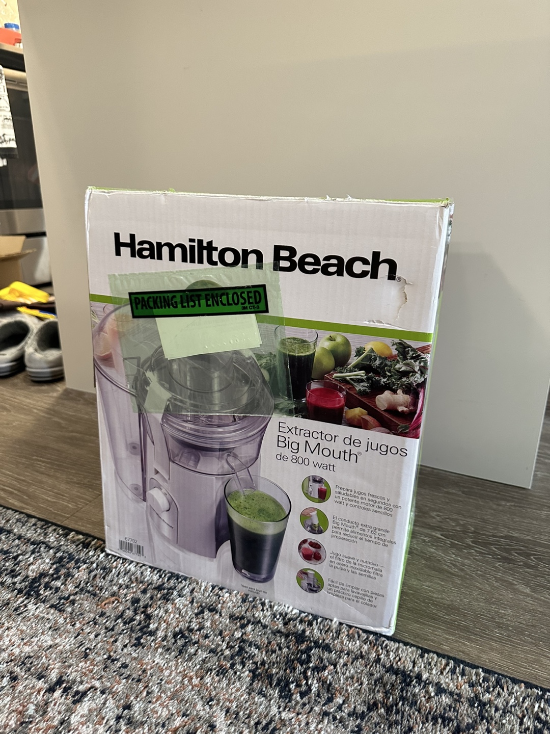 Hamilton Beach Big Mouth 800-Watt Juicer-BRAND NEW NEVER USED - photo 4