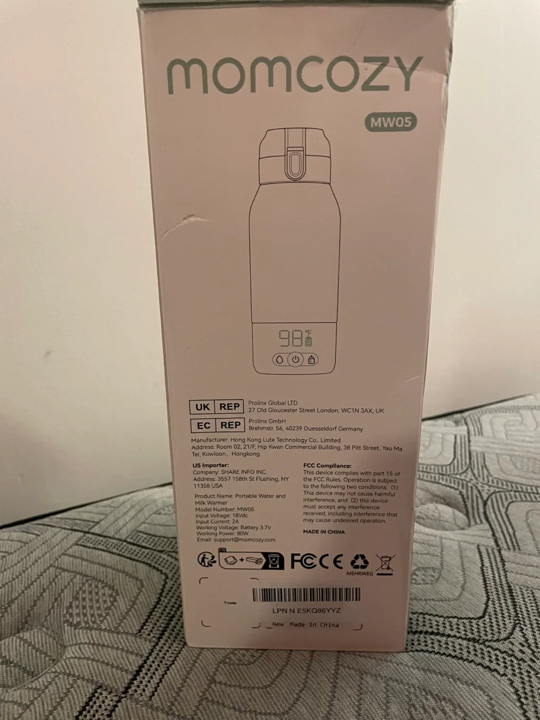 Momcozy MW05 Portable Water and Milk Warmer image indicator(2)