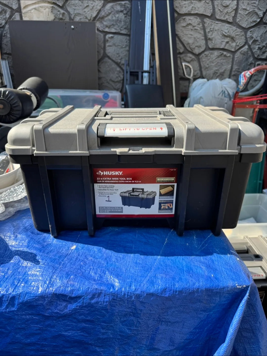 Husky Extra Wide Tool Box thumbnail
