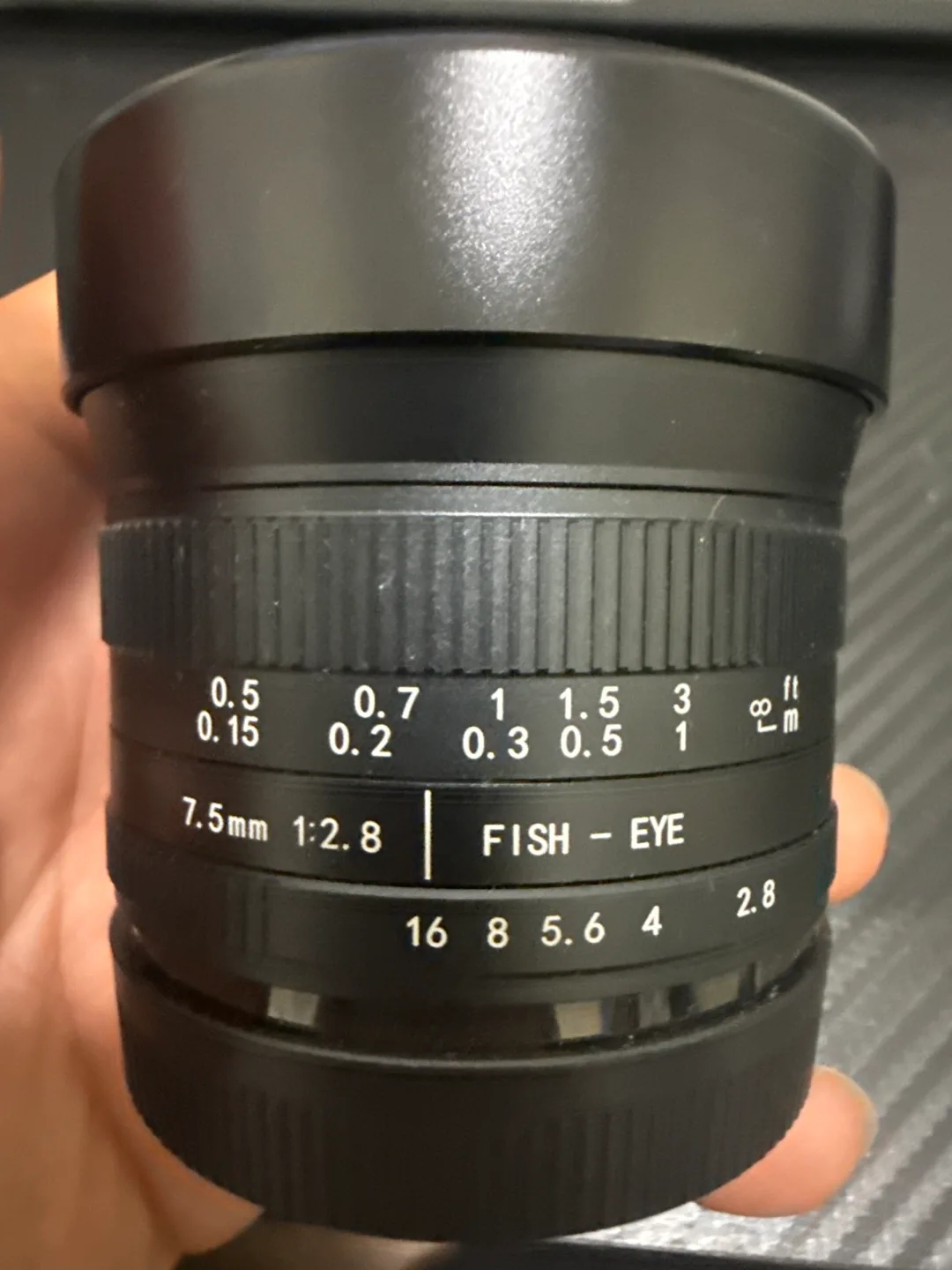 7 Artisans 7.5mm Fisheye Lens sony E mount image indicator(2)