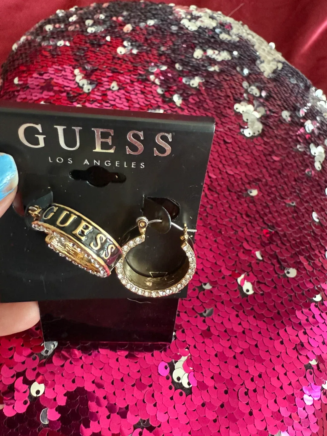 Guess Hoop Earrings thumbnail