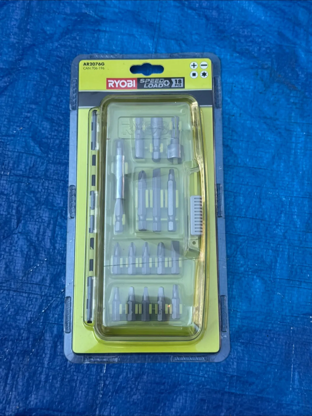 Ryobi Speed Load 18 Piece Driving Kit - New thumbnail