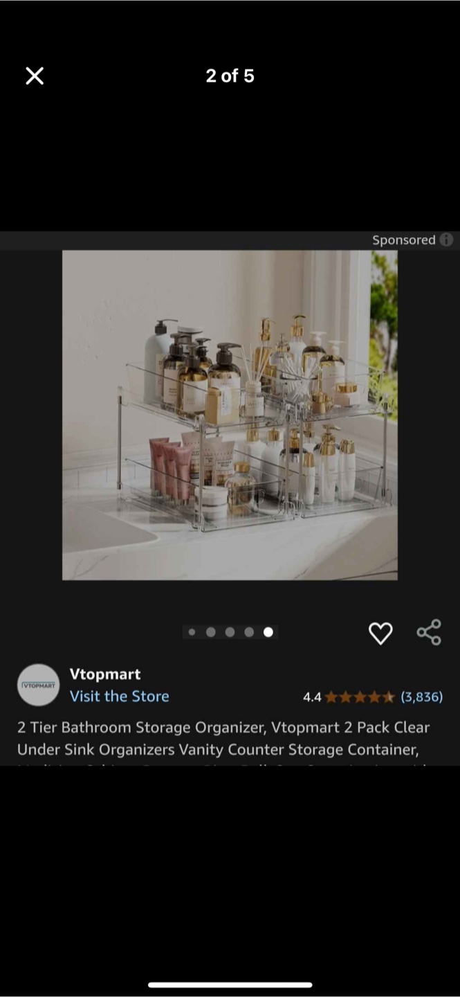 New Vtopmart 2-Tier Pull-Out Organizer - photo 4