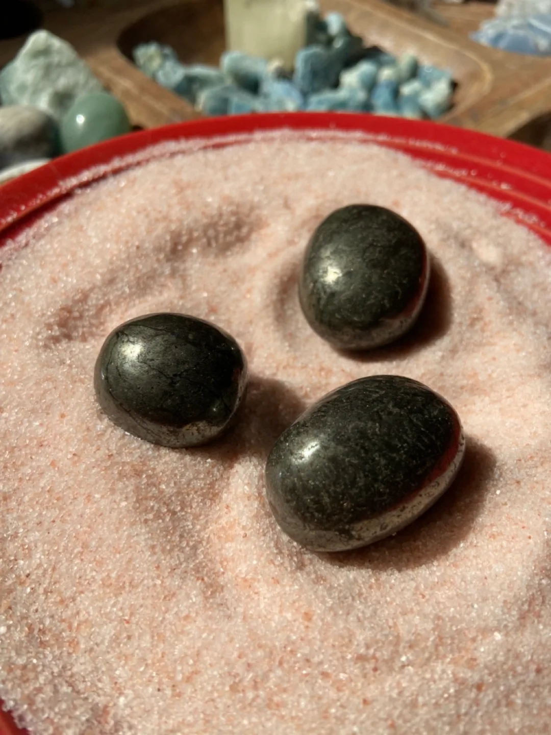 Pyrite Tumbled Stones thumbnail