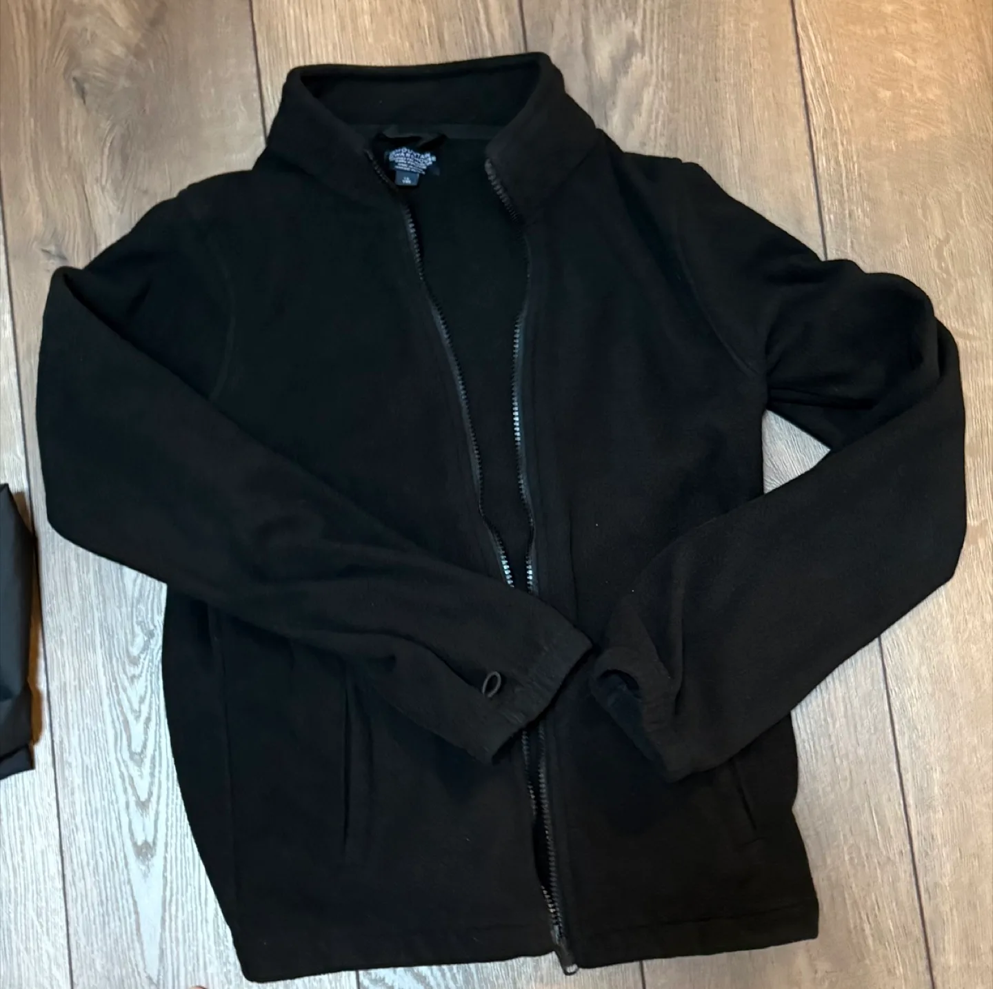 Mountain Warehouse Black Rain Jacket with Fleece image indicator(3)