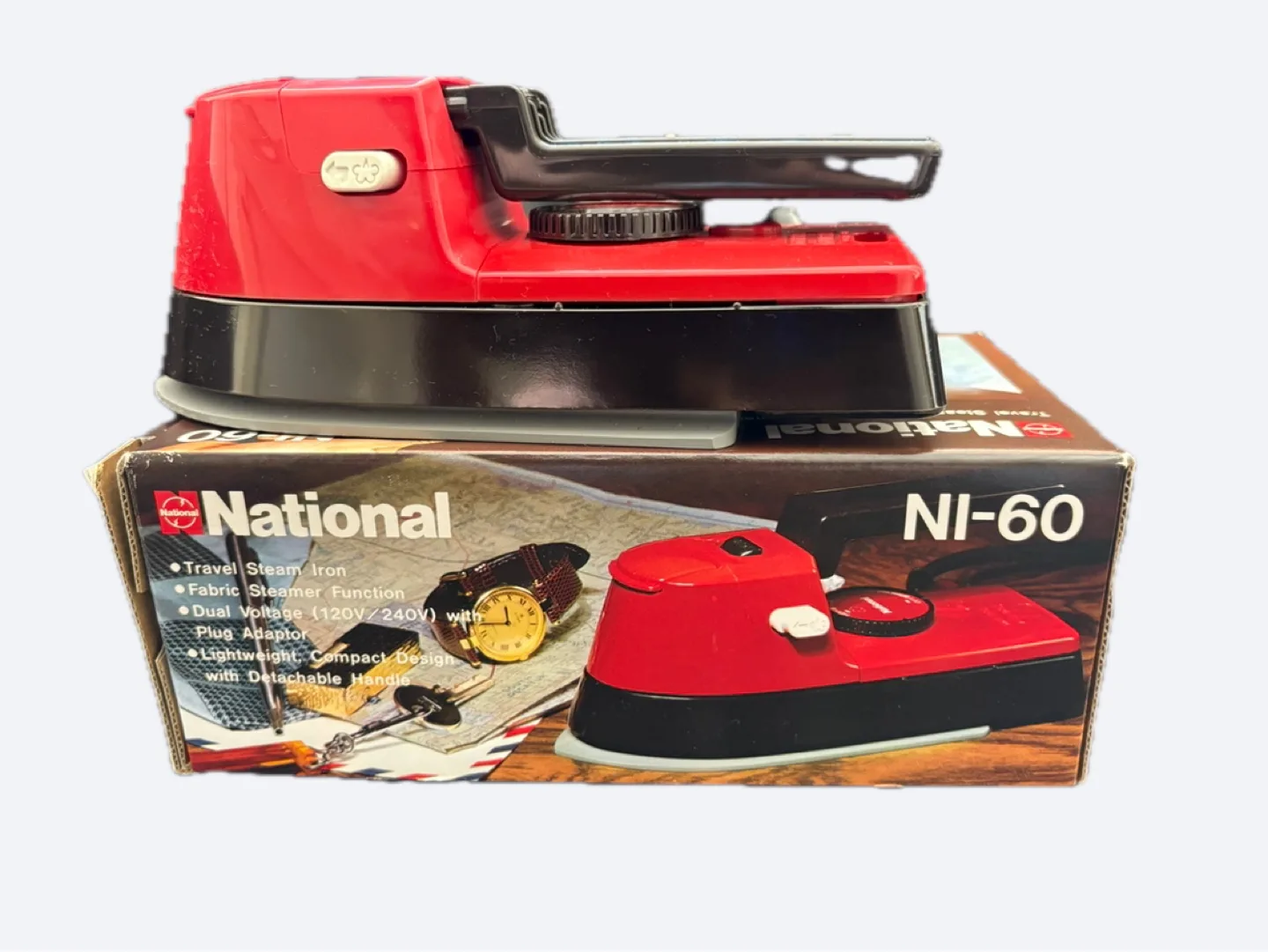 NEW National NI-60Travel Steam Iron thumbnail