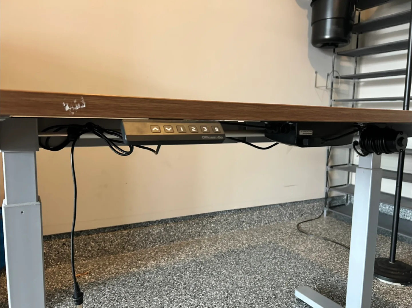 Office Star Products Electric Adjustable Height Standing Desk image indicator(3)