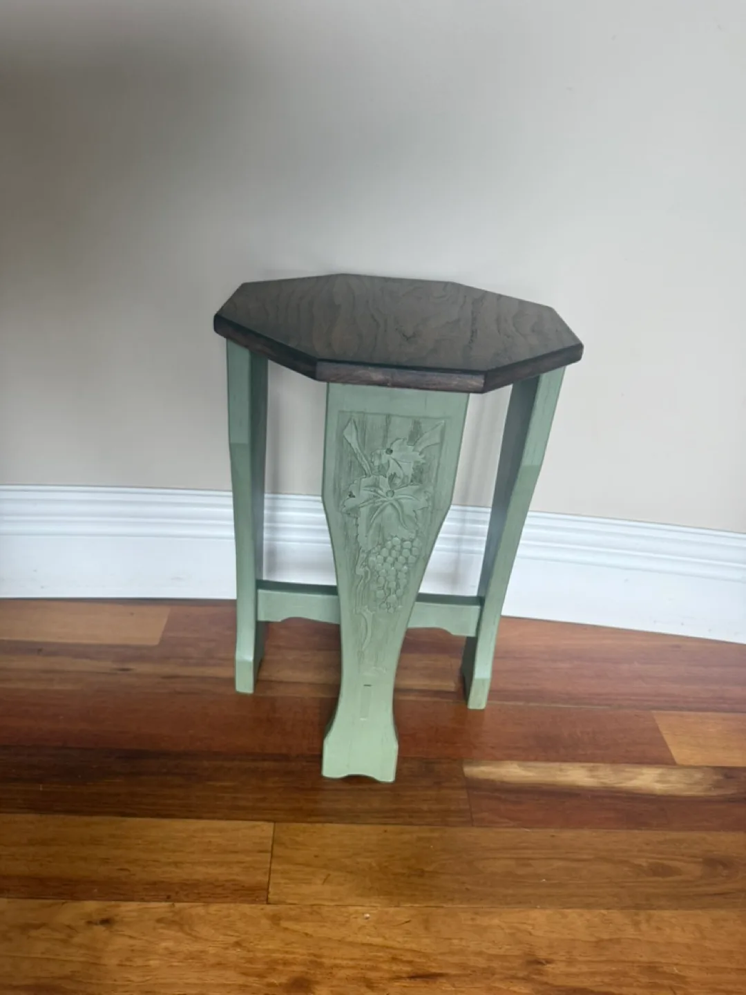 Solid Wood Accent Stool / Plant Stand thumbnail