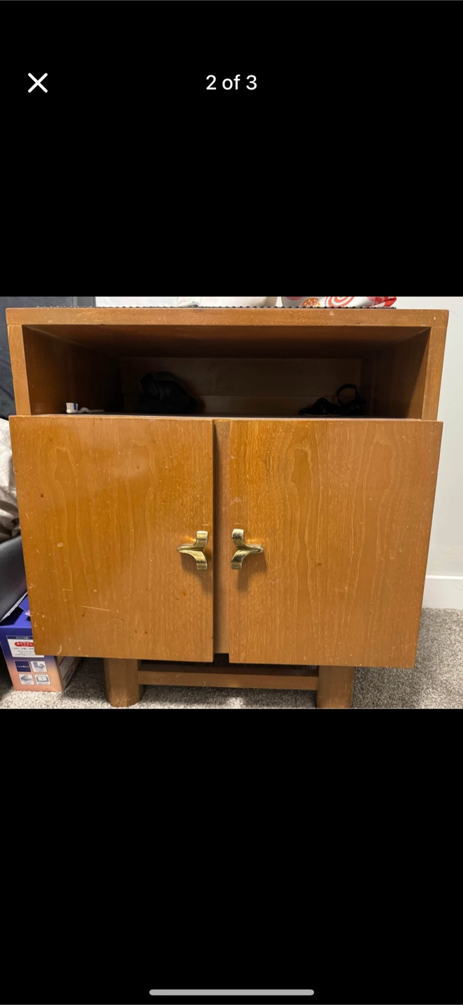 Wooden cabinet