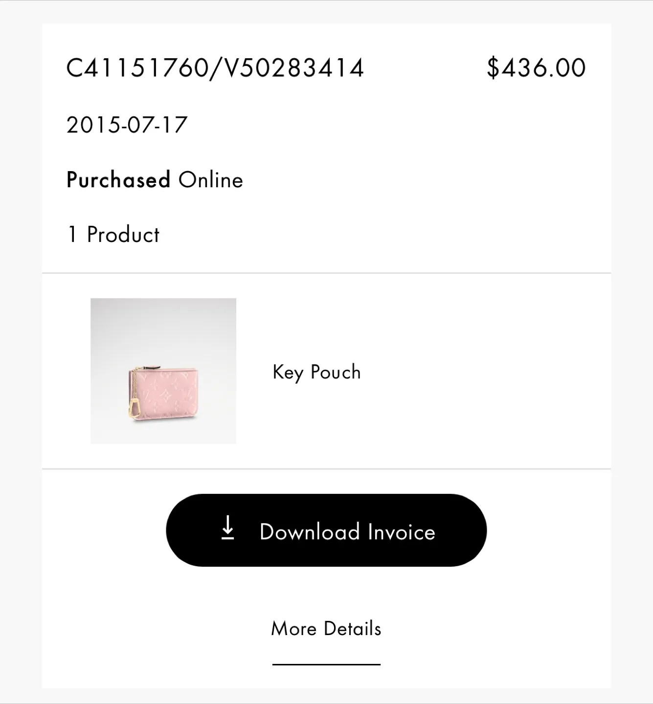 Authentic Louis Vuitton Vernis Key Pouch image indicator(8)