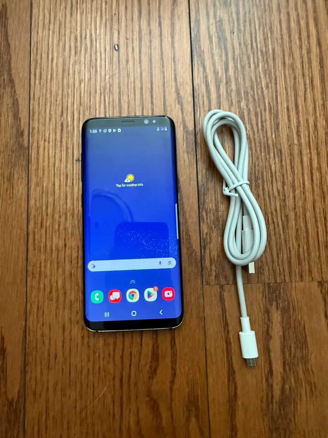 Samsung Phone Galaxy S8 Black 64GB/Unlocked thumbnail