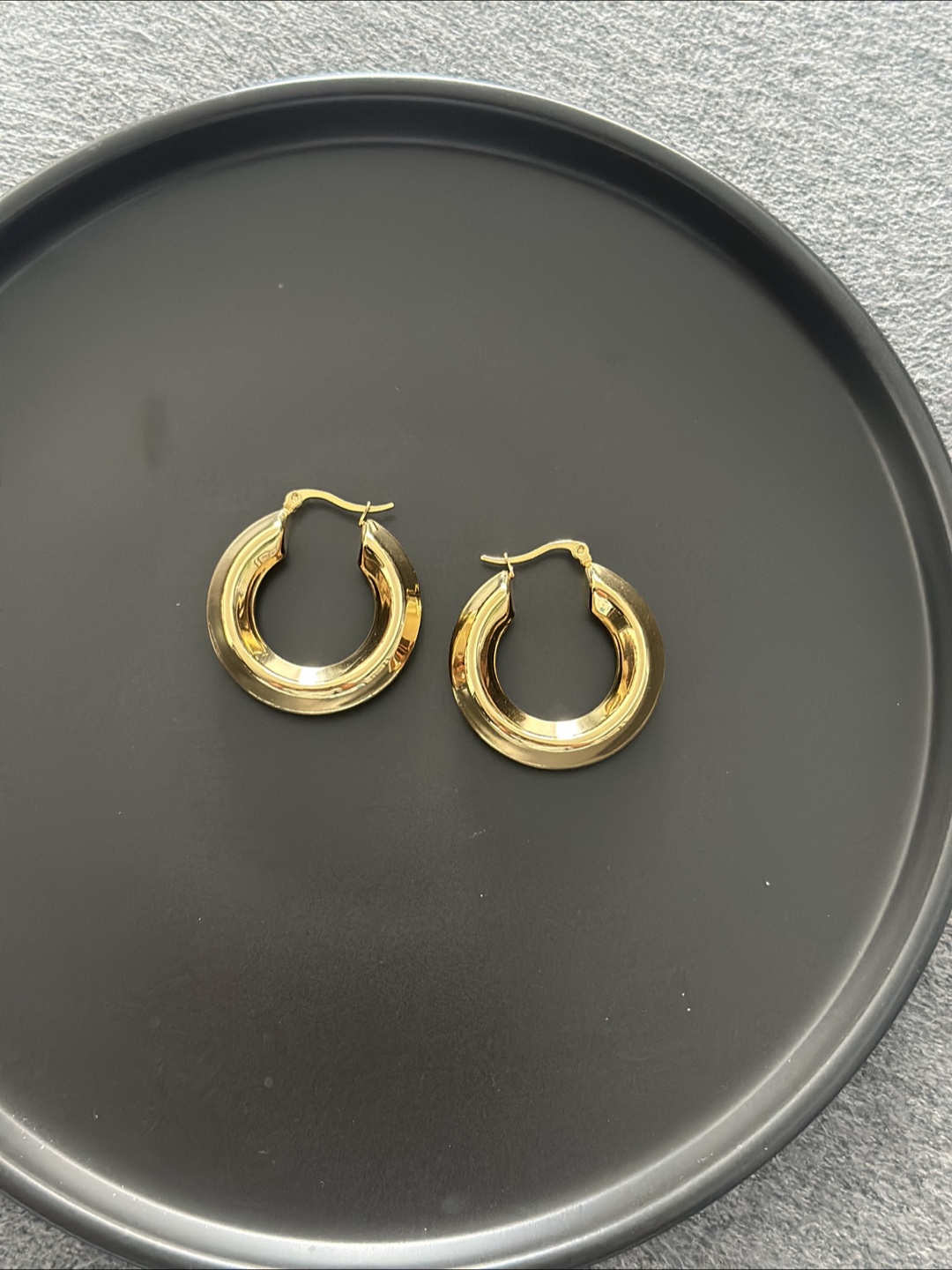 18k Gold plated Hoop Earrings - photo 4