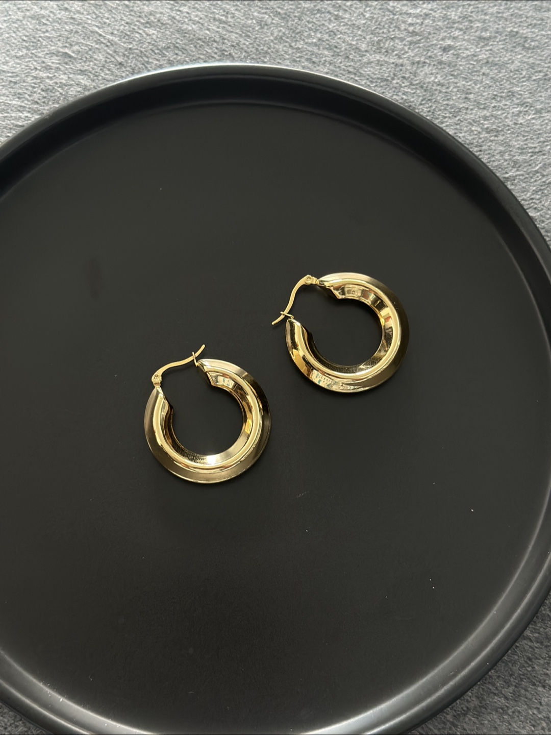 18k Gold plated Hoop Earrings