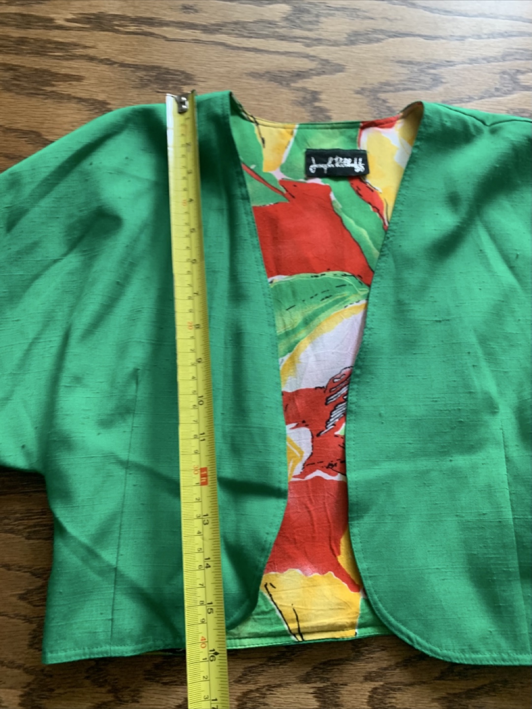 Vintage Joseph Radcliff Green Bolero Jacket - photo 4