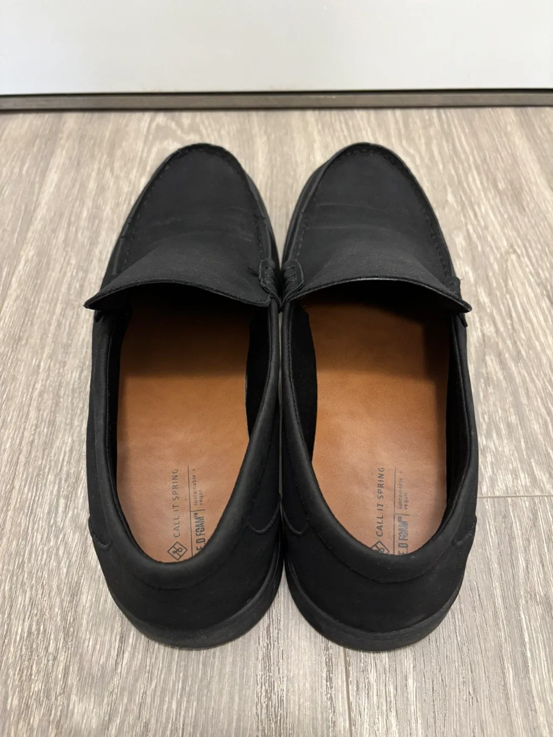 Call It Spring Suede Loafers - Black; Size 10 image indicator(3)