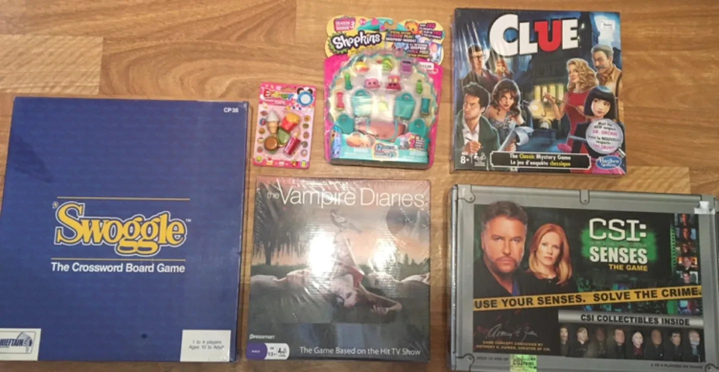 Sealed Board Games and Toys thumbnail